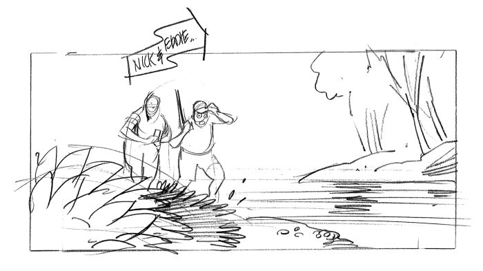 The Lost World Storyboard Stego Attack