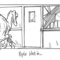 Malcolm vs. Raptor