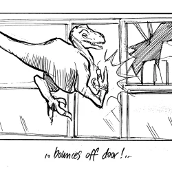 Malcolm vs. Raptor