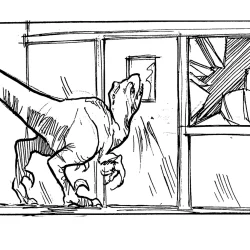 Malcolm vs. Raptor