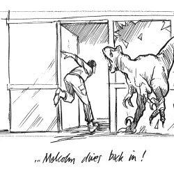 Malcolm vs. Raptor