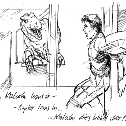 Malcolm vs. Raptor