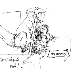 Malcolm vs. Raptor