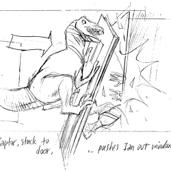 Malcolm vs. Raptor