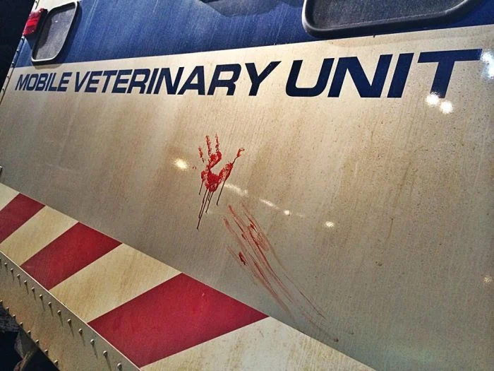 jurassicworldbloodylarge Director Colin Trevorrow Tweets Bloody Image