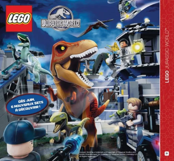 LEGO-Jurassic-World-Catalog First Official Image from Jurassic World Lego!