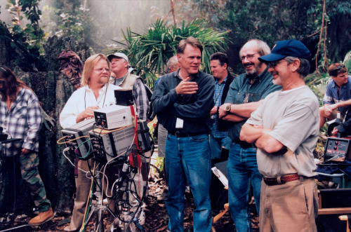 Joe Johnston and Steven Spielberg