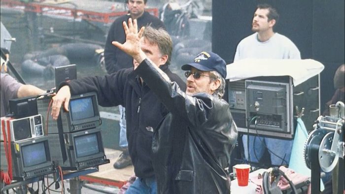 Steven Spielberg and Joe Johnston