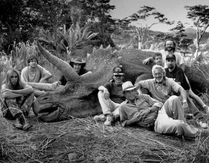 Stan Winston and Steven Spielberg -…
