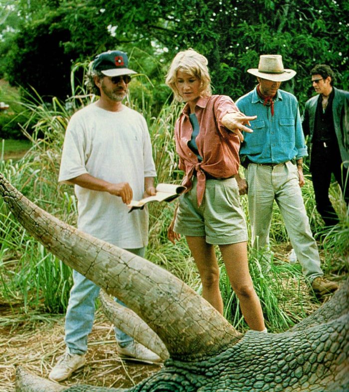 Steven Spielberg and Laura Dern -…