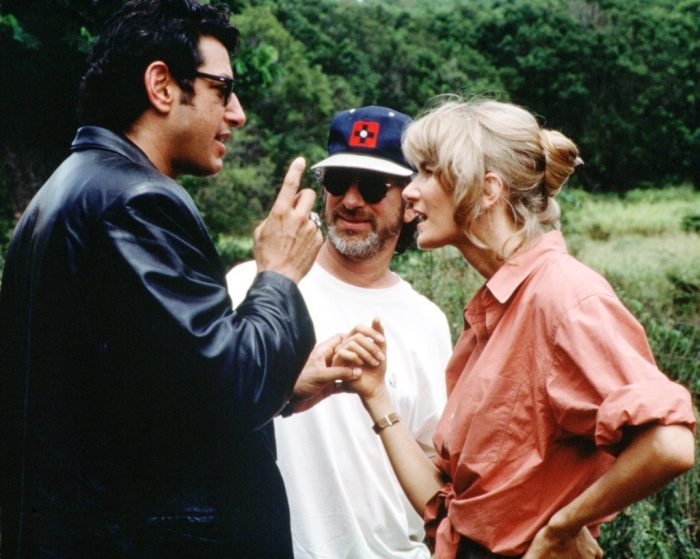 Jeff Goldblum, Steven Spielberg and…