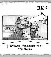 Raptor Storyboard (Ty Ellinson)