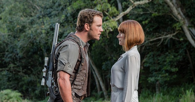 Owen Grady and Claire Dearing