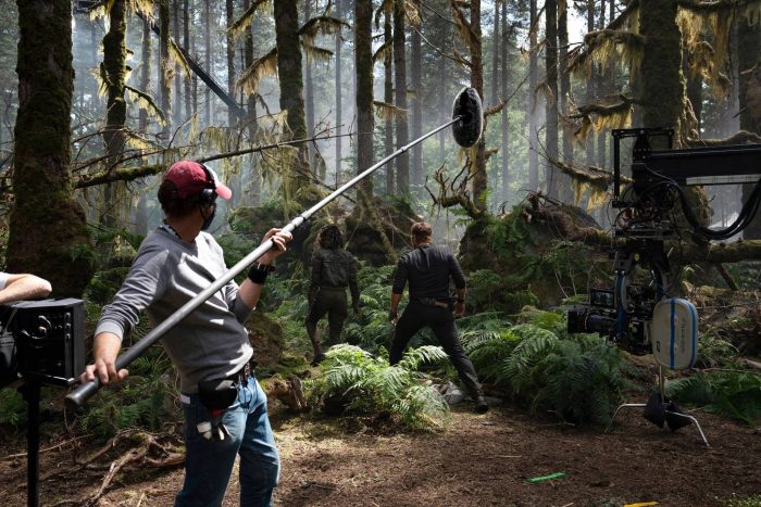 Chris Pratt Exploring Forest