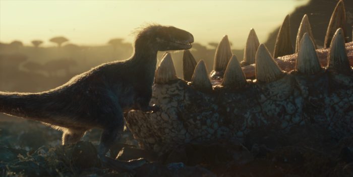Prehistoric Times – Raptor, Stegosaurus