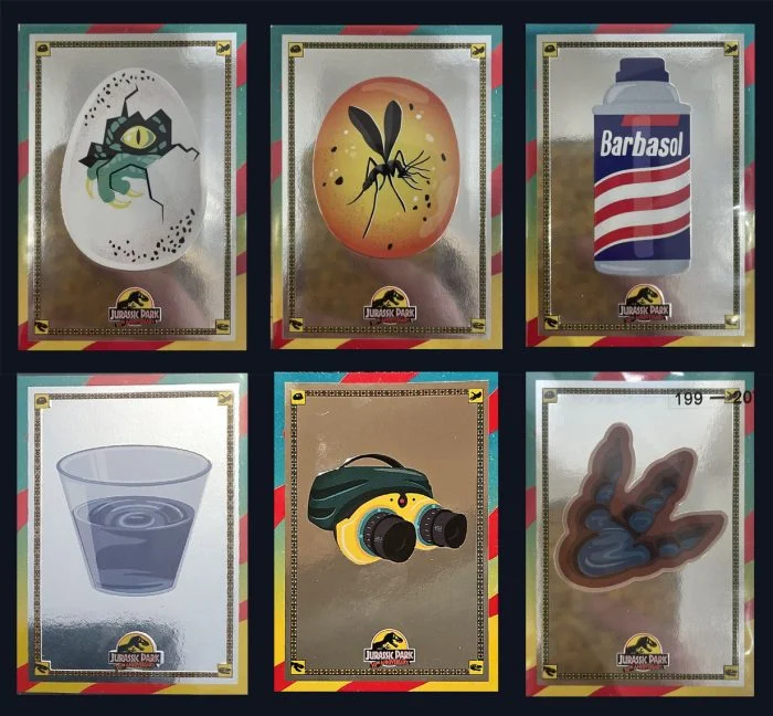 Panini Releases Jurassic Park 30th Anniversary Trading Card Set