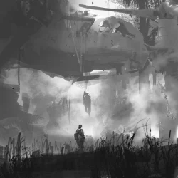 Corpse and Helicopter Reveal (Richard Anderson) (Richard Anderson)
